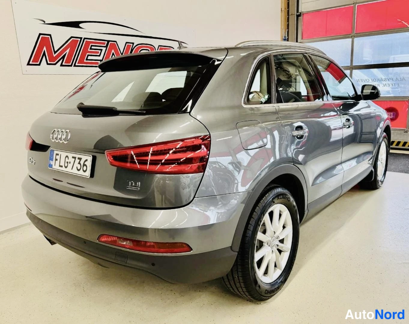 Audi Q3 2014, takaviisto, kuva 6