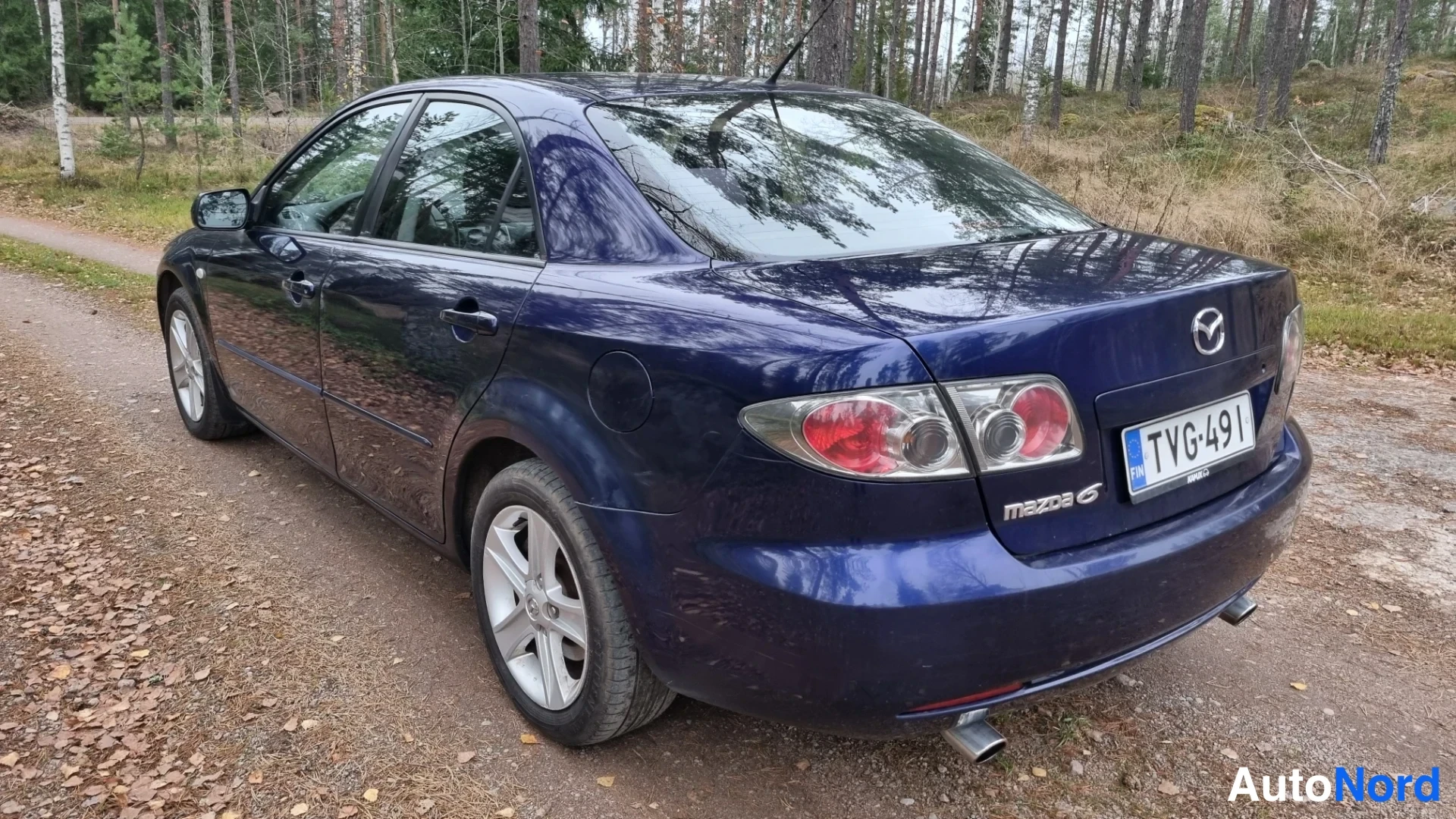 Violetti Mazda 6 2006, takaviisto, kuva 6