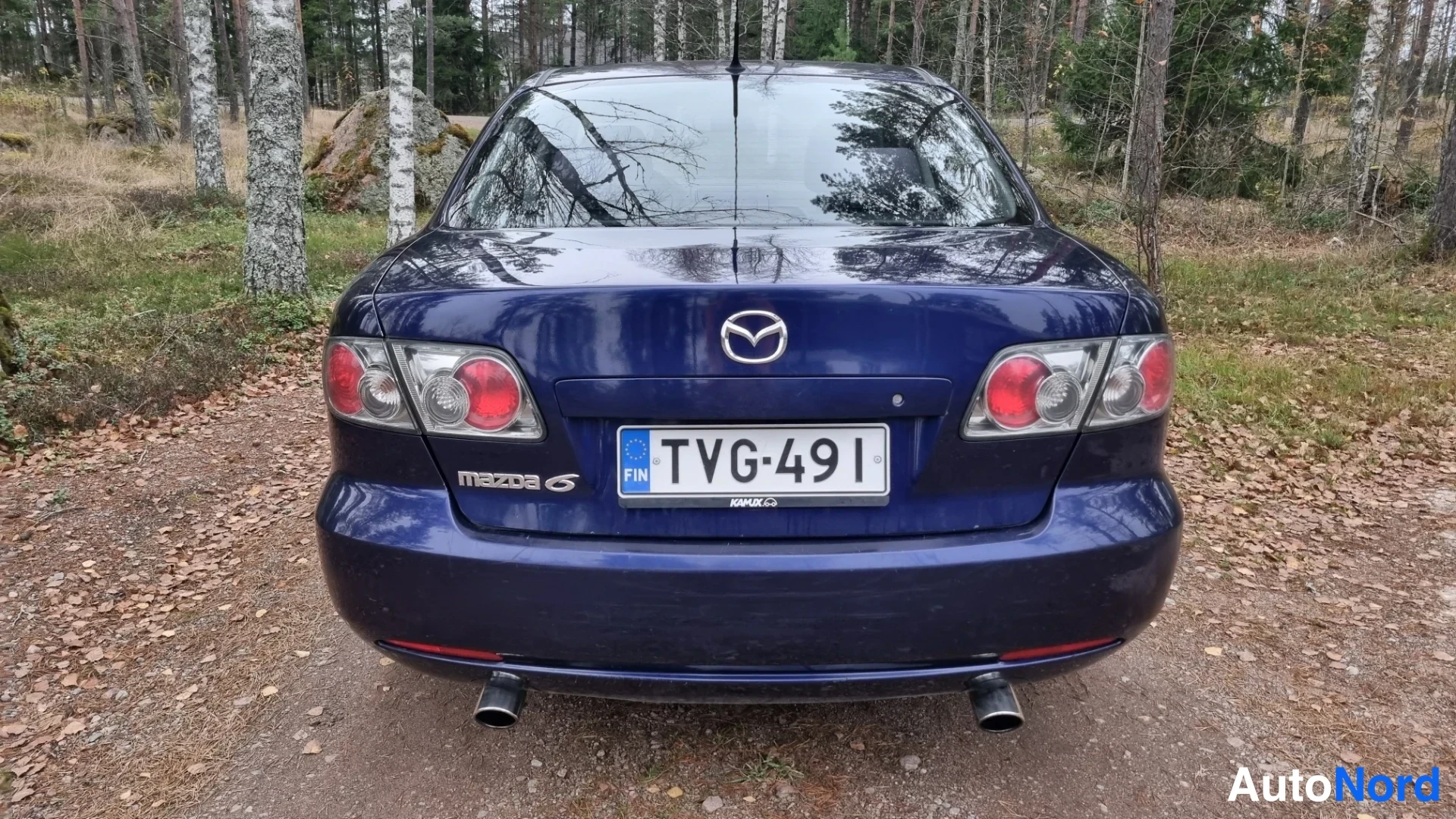 Violetti Mazda 6 2006, takaa, kuva 8