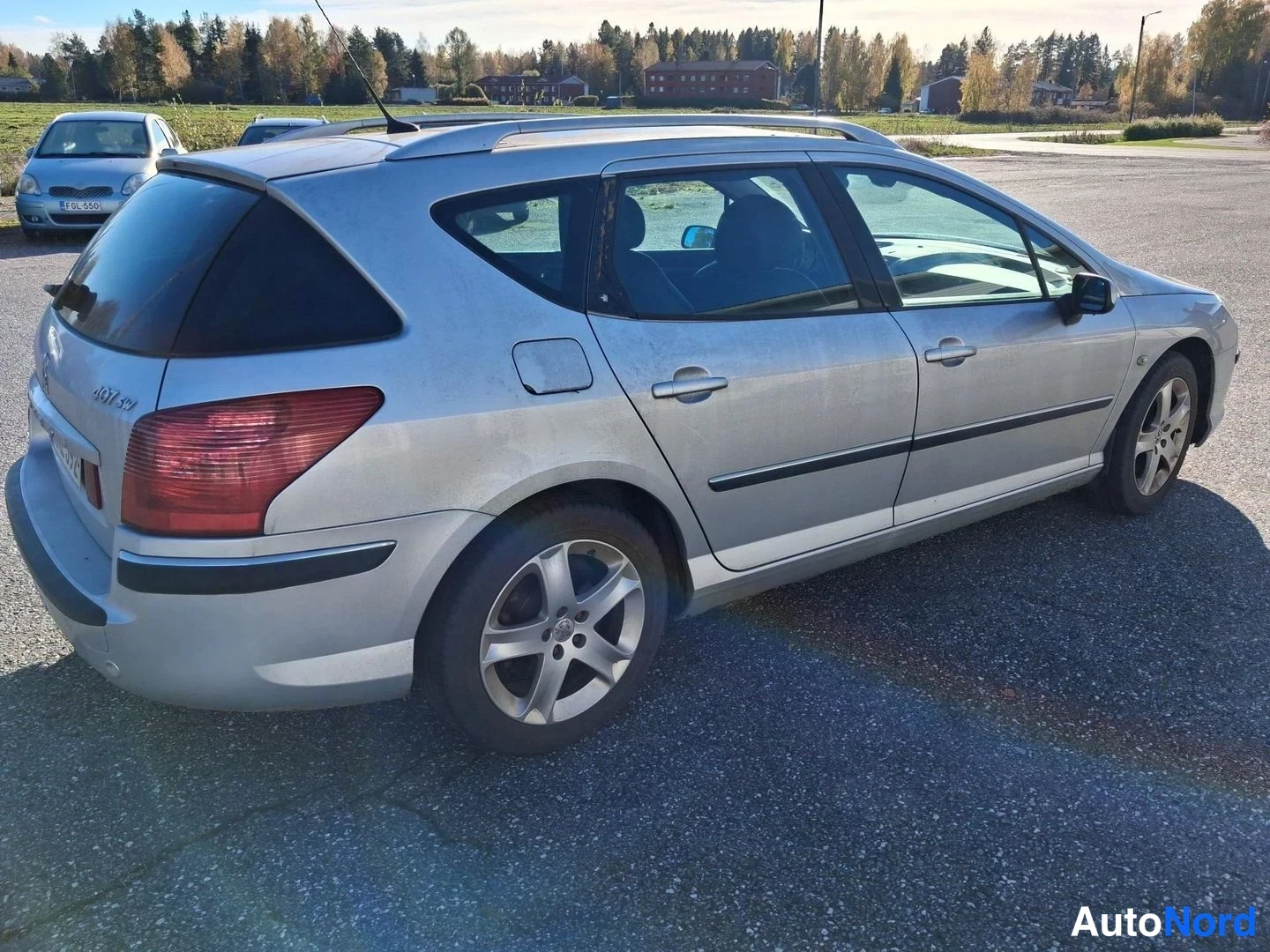 Hopea Peugeot 407 2005, takaviisto, kuva 5