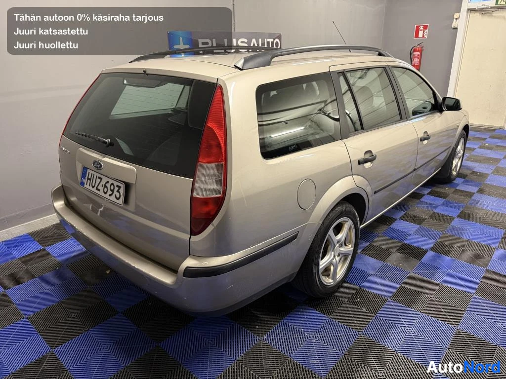 Ruskea Ford Mondeo 2004, takaviisto, kuva 6
