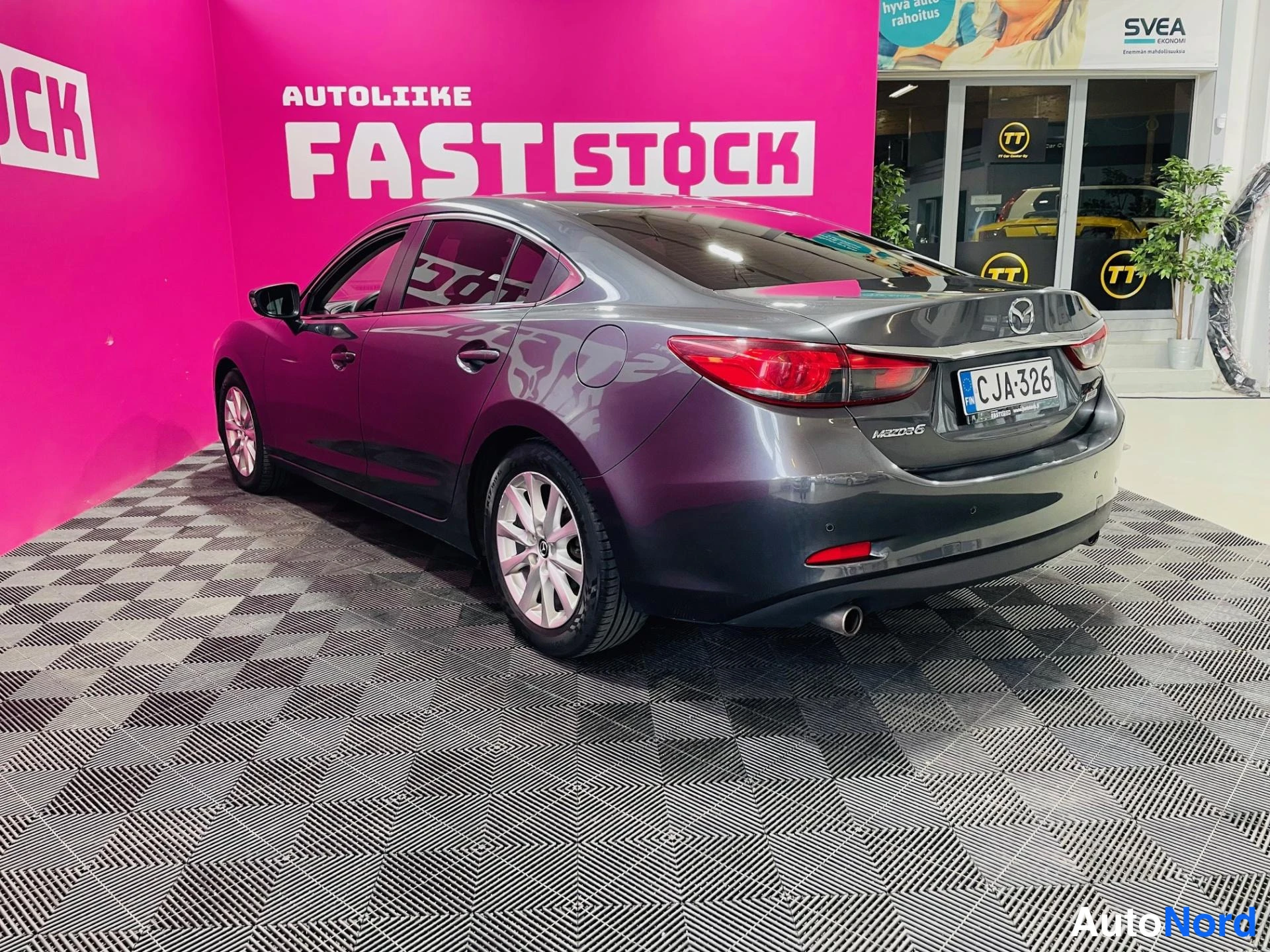 Harmaa Mazda 6 2014, takaviisto, kuva 5