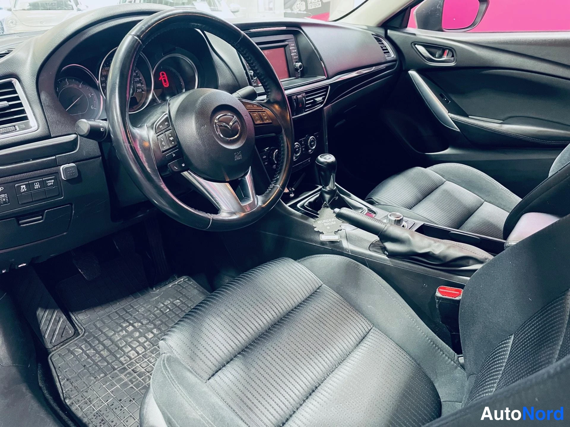 Harmaa Mazda 6 2014, ohjaamo, kuva 7