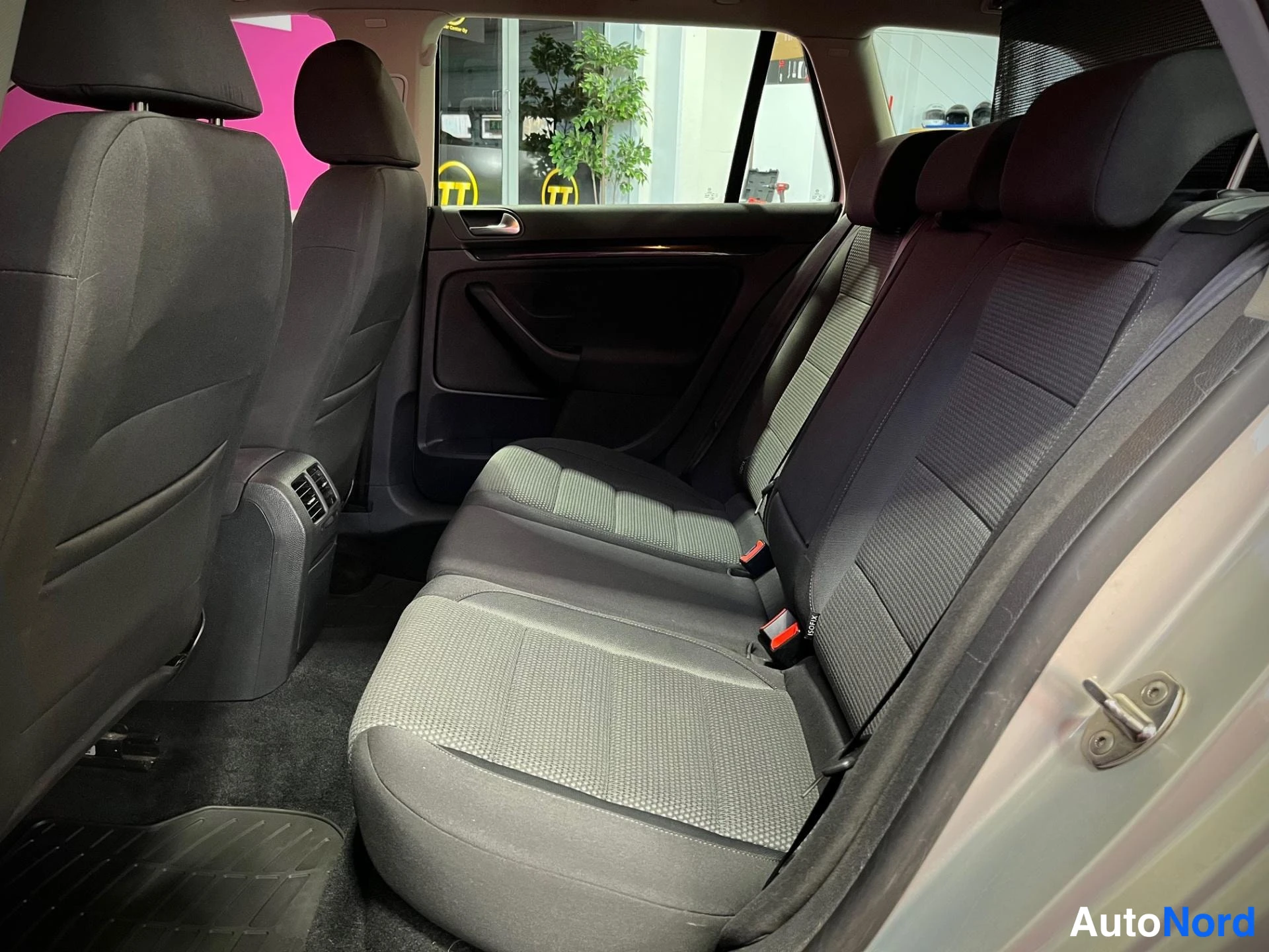 Silver Volkswagen Golf 2011, rear seats, photo 12