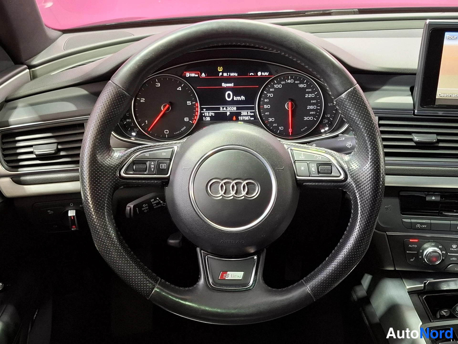 Musta Audi A7 2011, yksityiskohta, kuva 12