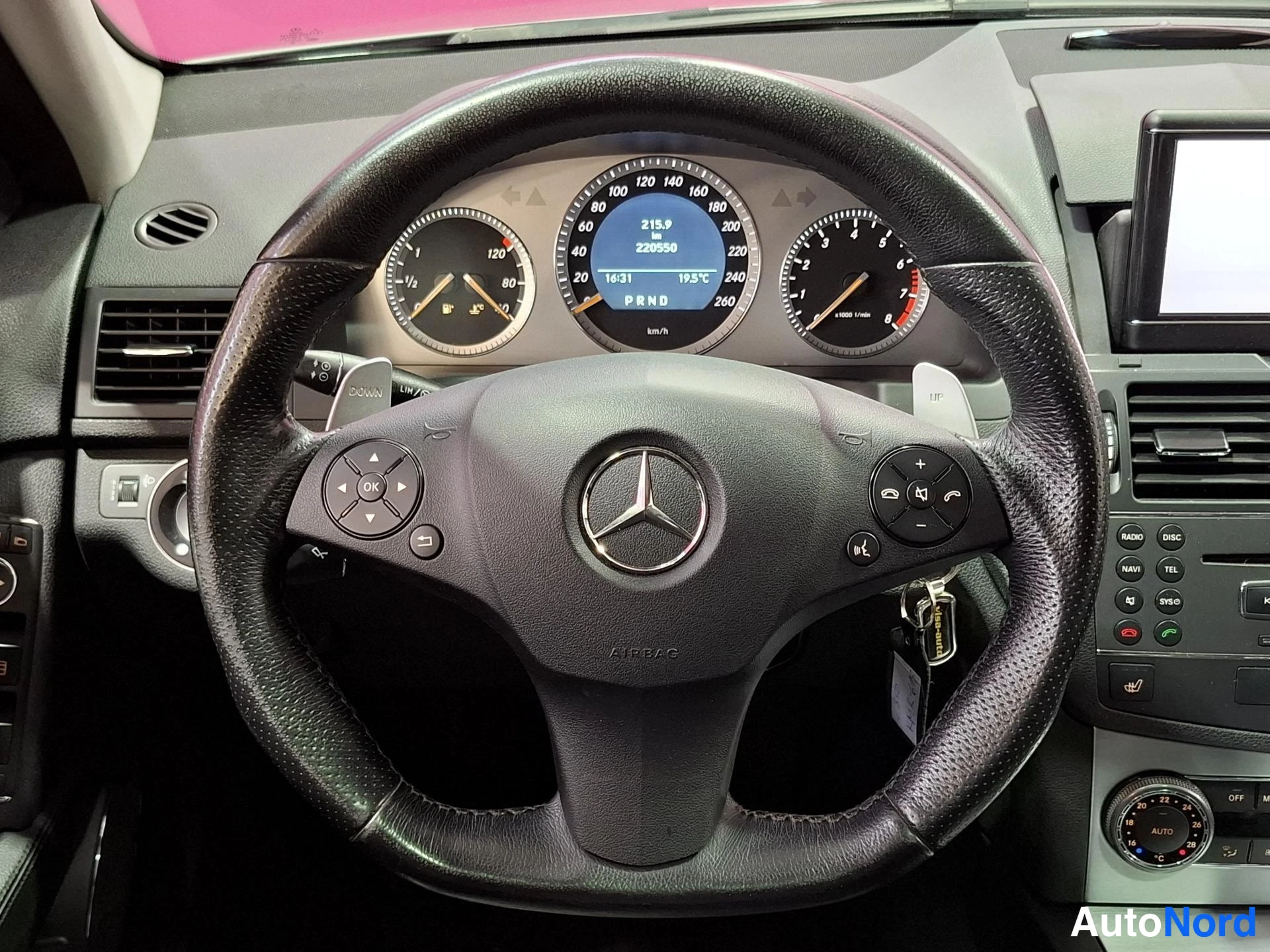 Grå Mercedes-Benz C 350 2008, detalj, bild 13