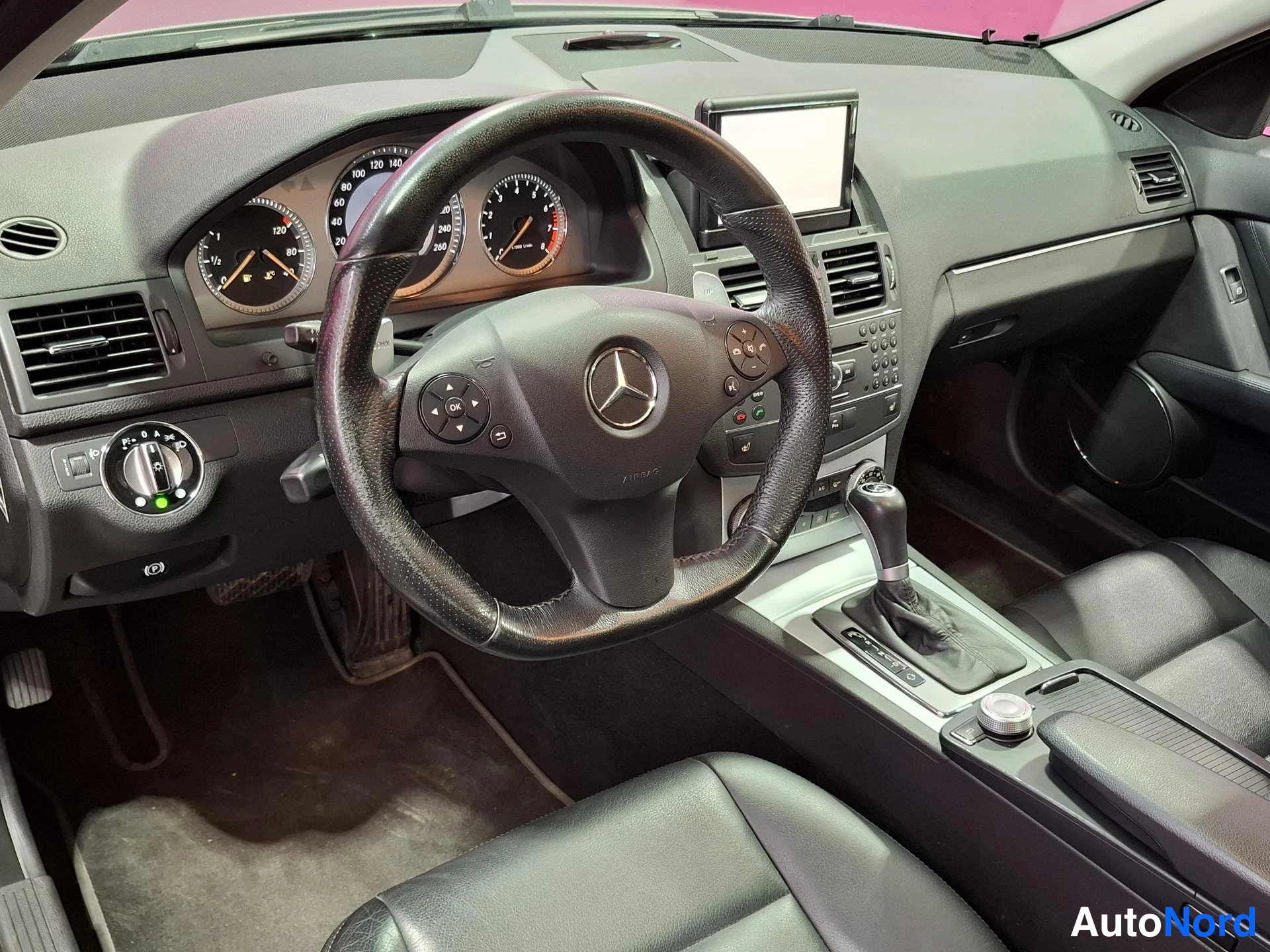 Grå Mercedes-Benz C 350 2008, bild 14