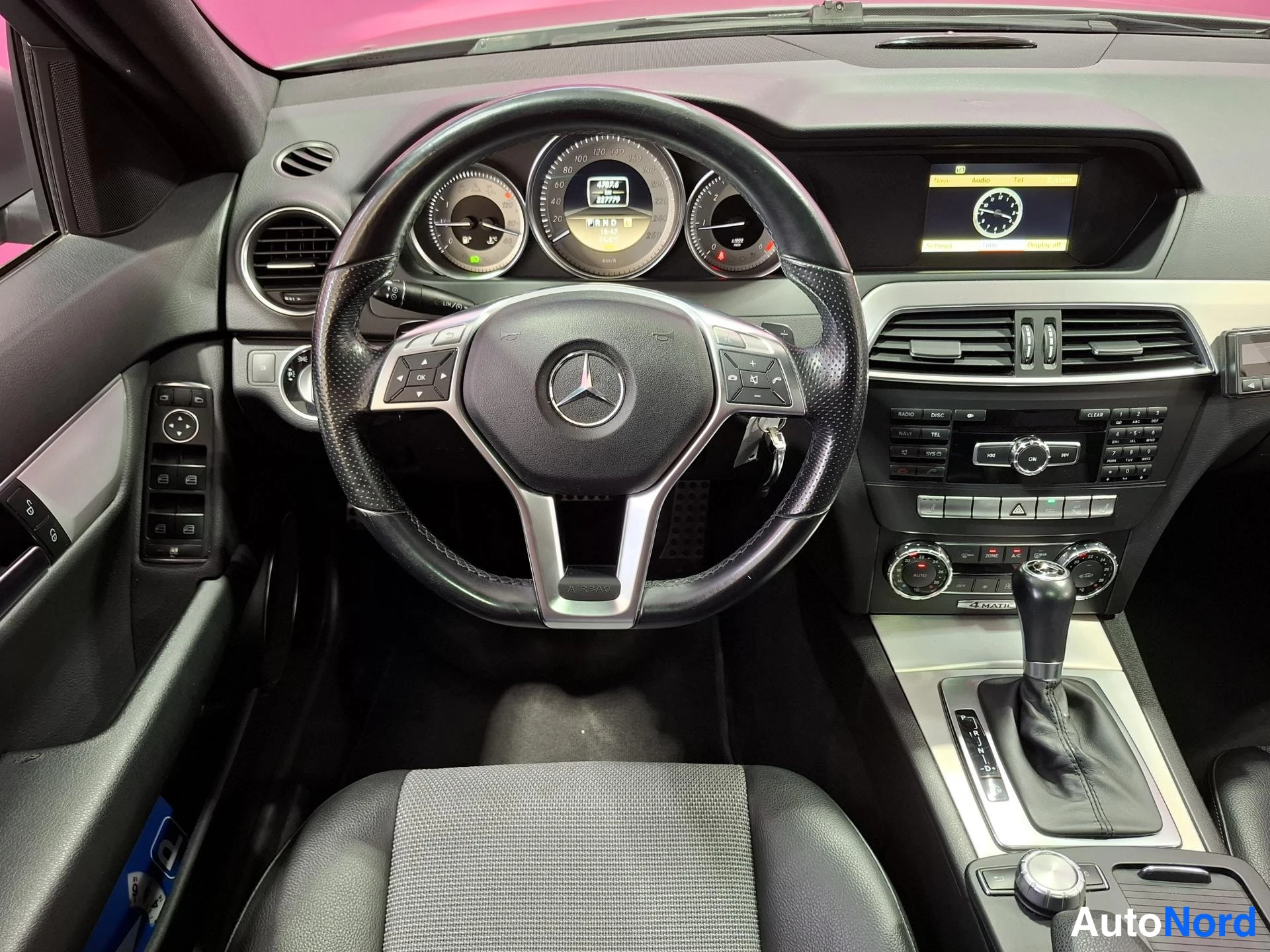 Grå Mercedes-Benz C 250 CDI 4MATIC 2012, förarplats, bild 9