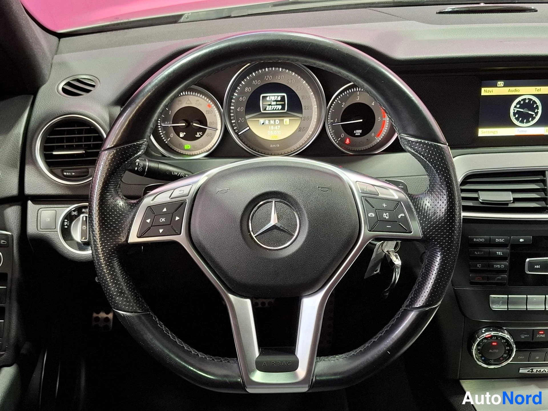 Grå Mercedes-Benz C 250 CDI 4MATIC 2012, detalj, bild 13
