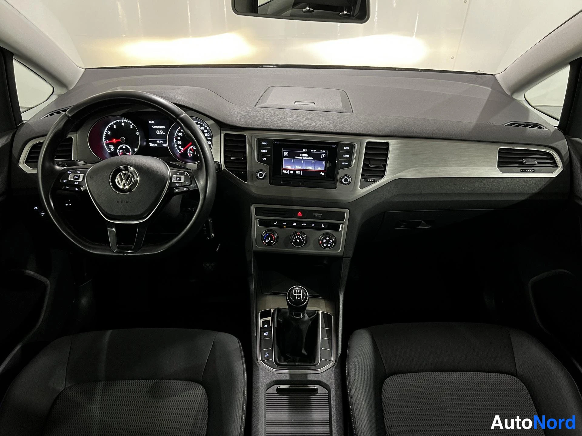 Musta Volkswagen Golf Sportsvan 2014, kuva 9