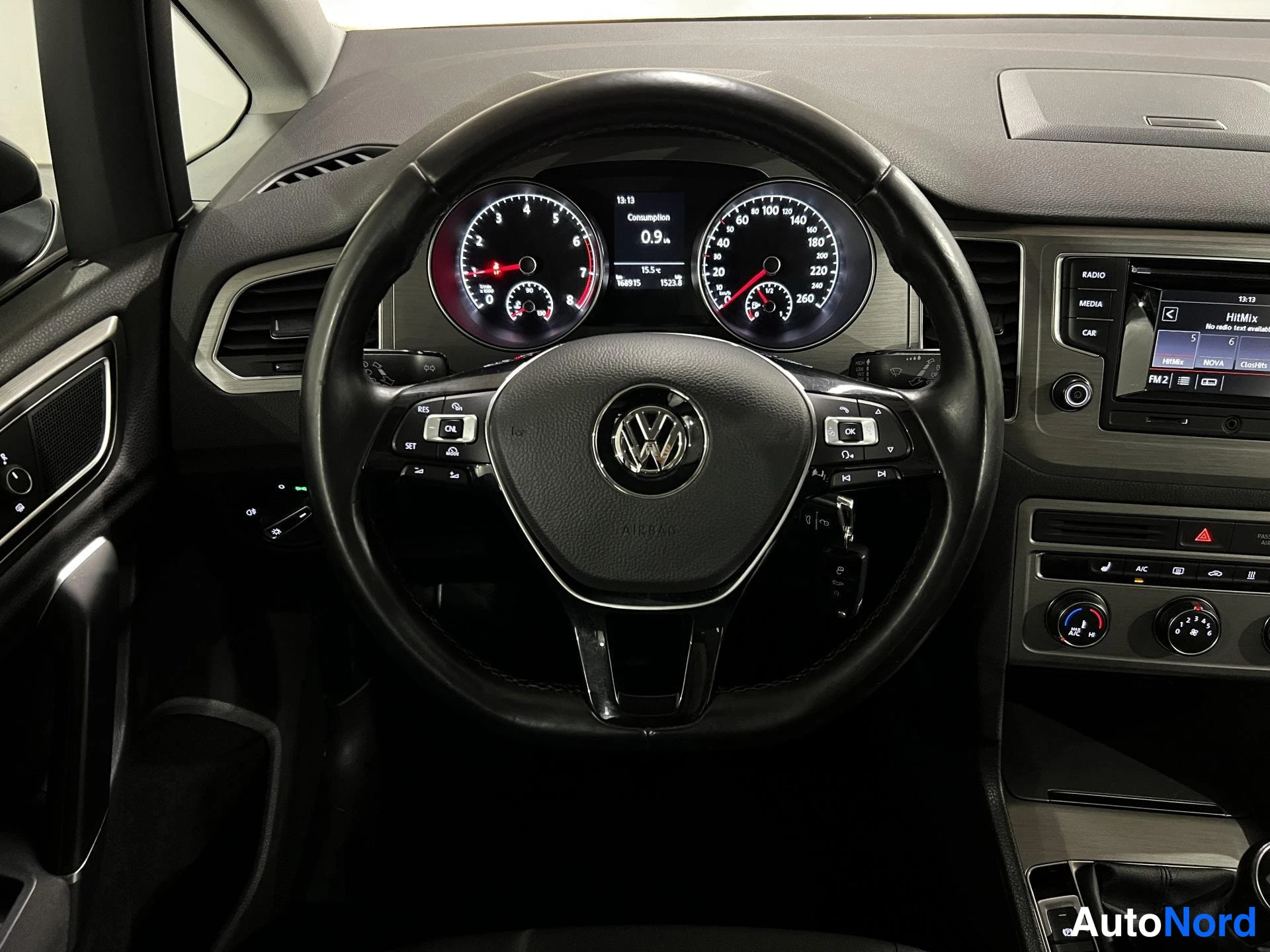 Musta Volkswagen Golf Sportsvan 2014, kuva 15