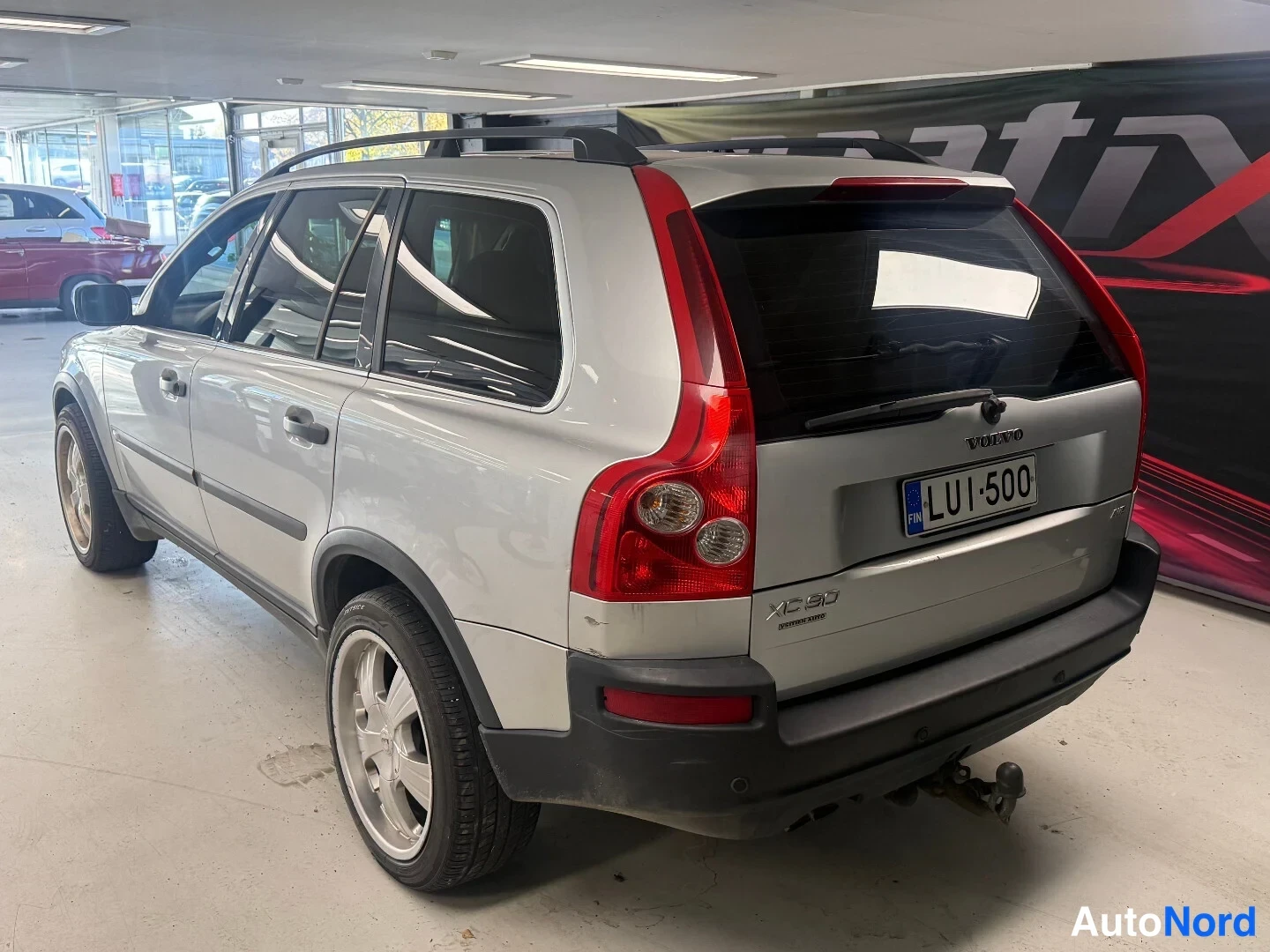 Hopea Volvo XC90 2006, takaviisto, kuva 4