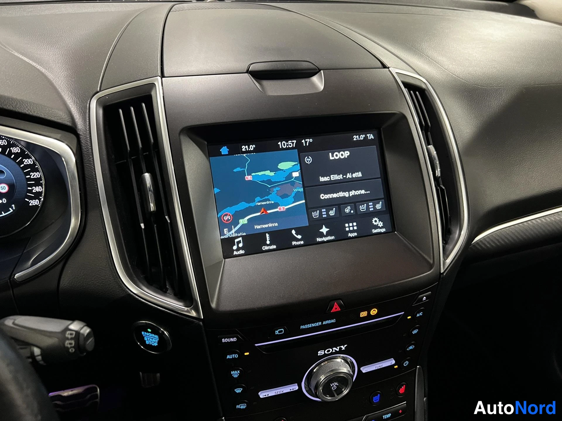 Oranssi Ford Edge 2017, yksityiskohta, kuva 20