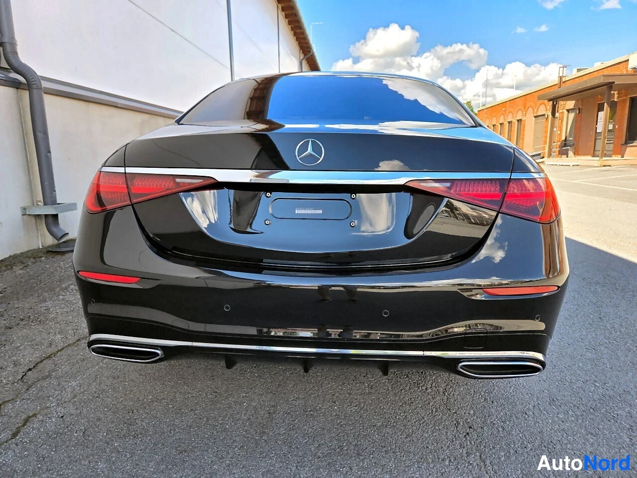 Musta Mercedes-Benz S 350 d 4MATIC 2021, takaa, kuva 8