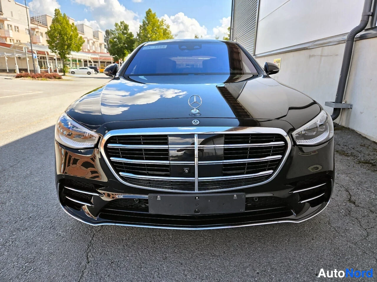 Musta Mercedes-Benz S 350 d 4MATIC 2021, edestä, kuva 4