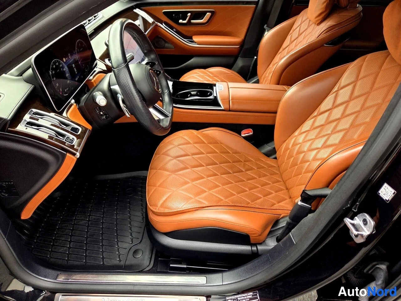 Musta Mercedes-Benz S 350 d 4MATIC 2021, etuistuimet, kuva 10