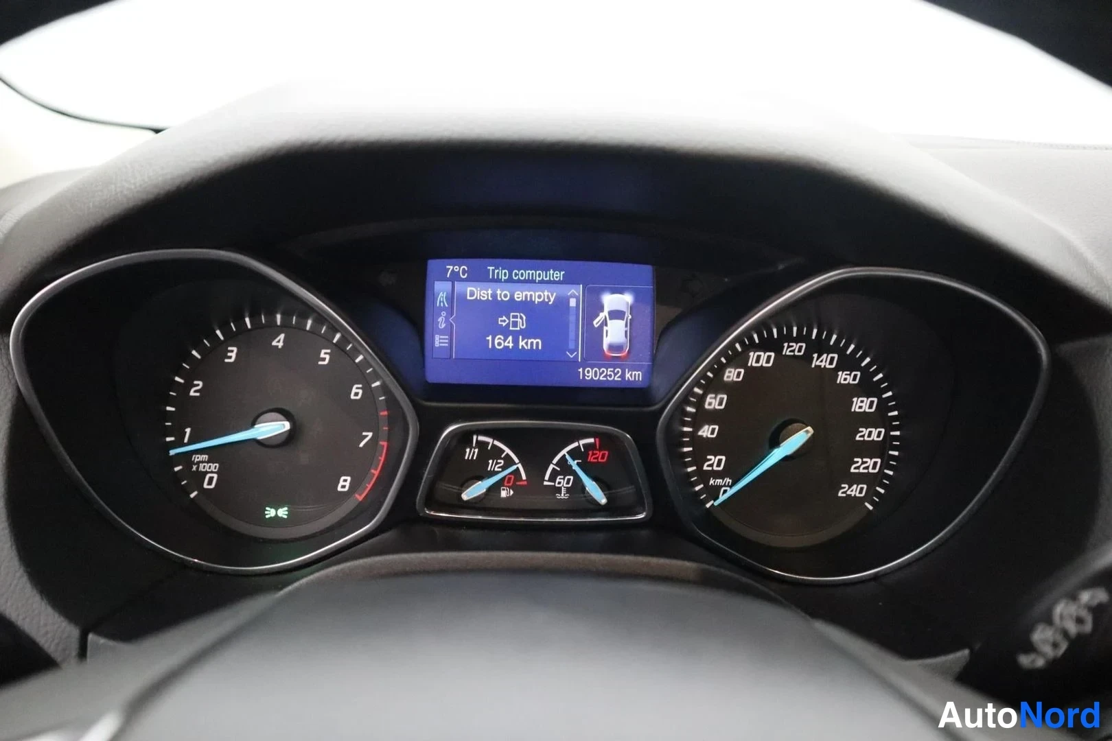 Svart Ford Focus 2014, detalj, bild 18