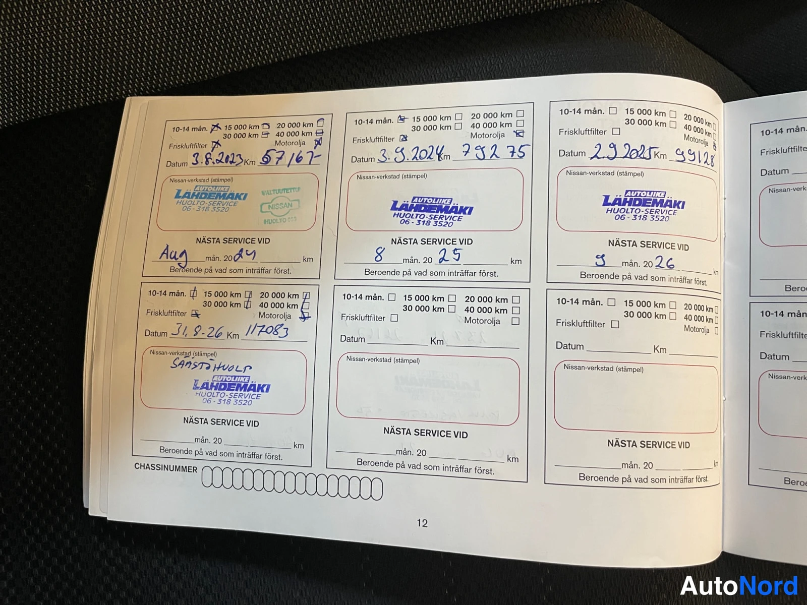 Sininen Nissan Qashqai 2018, asiakirja, kuva 27