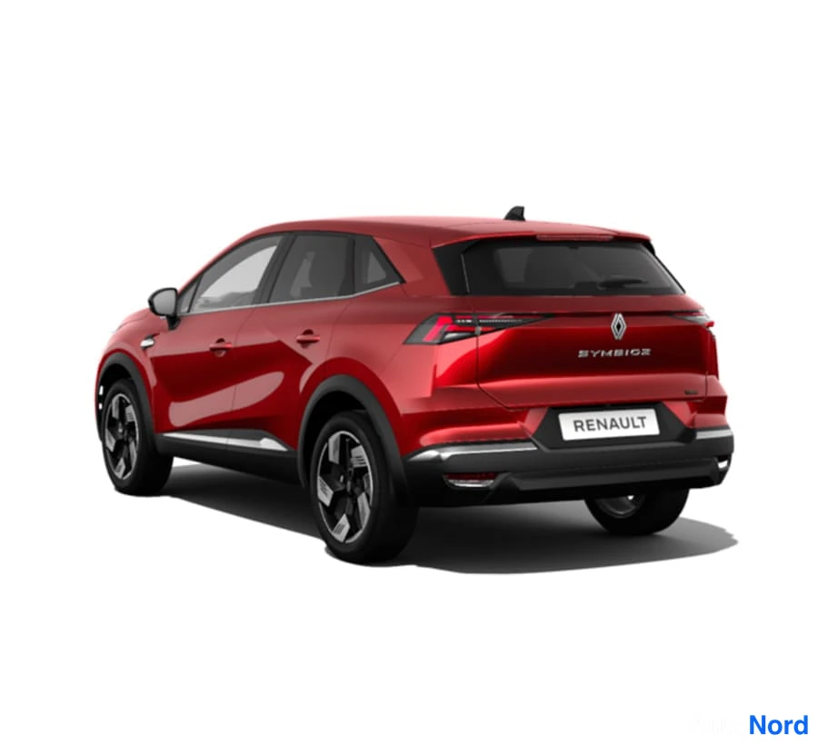 Harmaa Renault Symbioz 2026, takaviisto, kuva 10