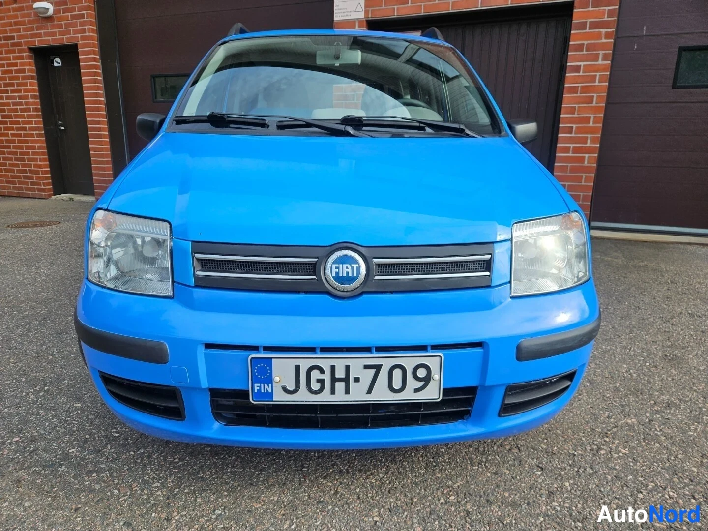 Blå Fiat Panda 2005, framifrån, bild 3