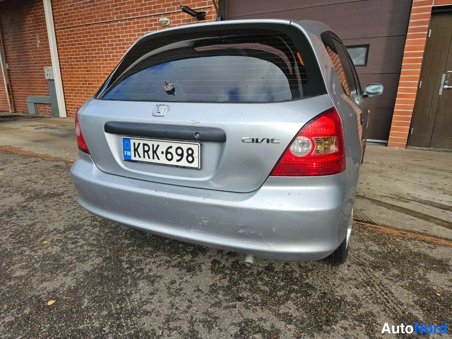 Hopea Honda Civic 2003, takaviisto, kuva 6