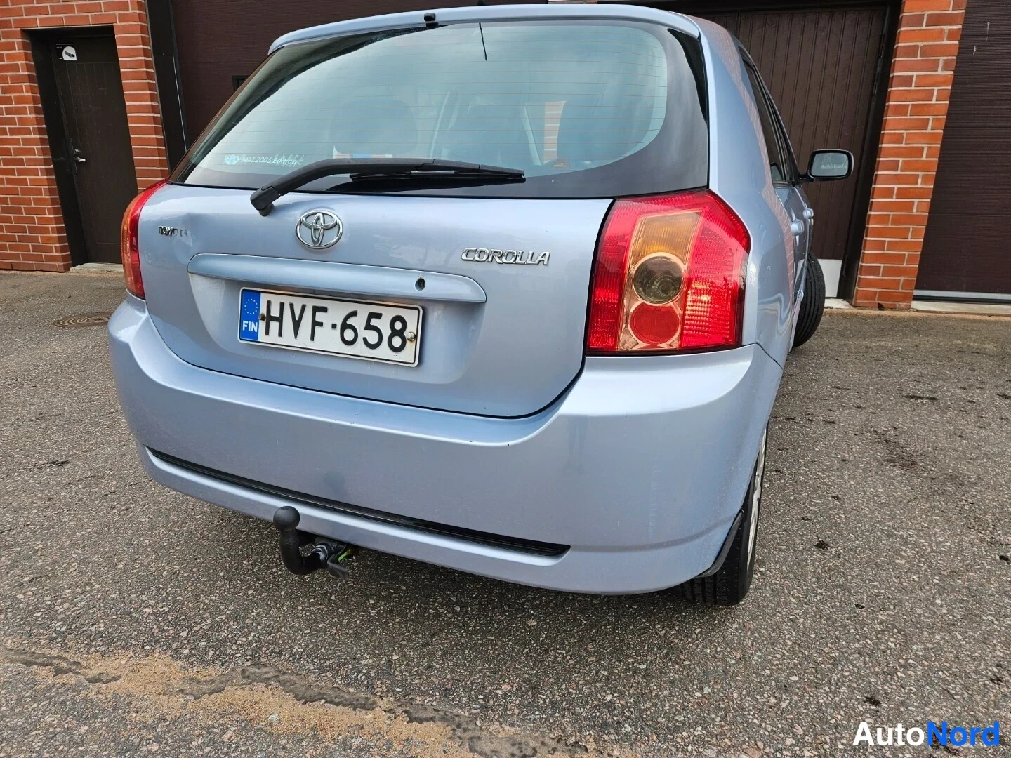 Sininen Toyota Corolla 2005, takaviisto, kuva 6