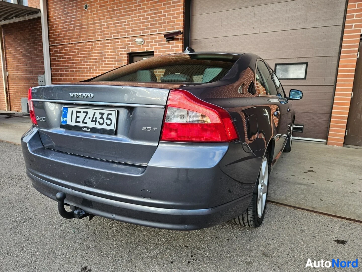Harmaa Volvo S80 2007, takaviisto, kuva 6
