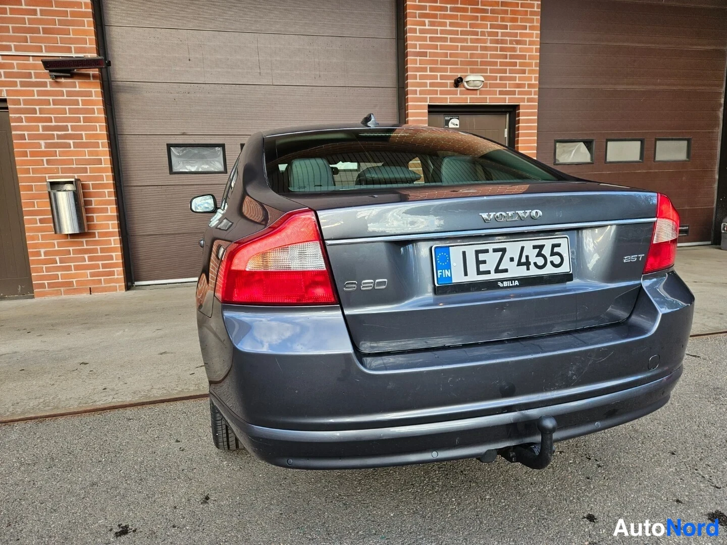 Harmaa Volvo S80 2007, takaviisto, kuva 7
