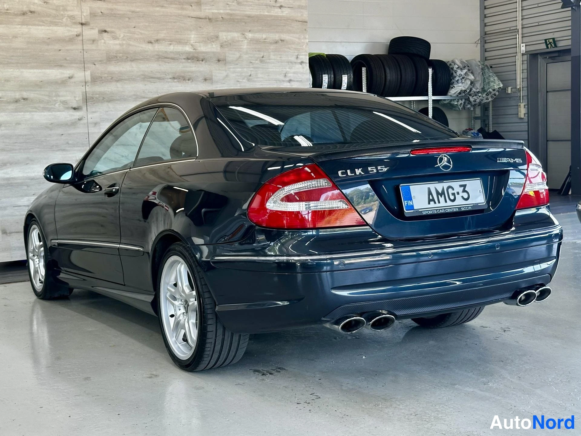 Musta Mercedes-Benz CLK 55 2004, kuva 4