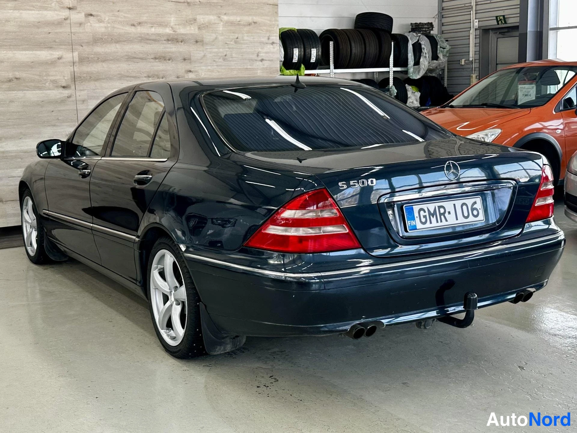 Musta Mercedes-Benz S 500 2000, kuva 5