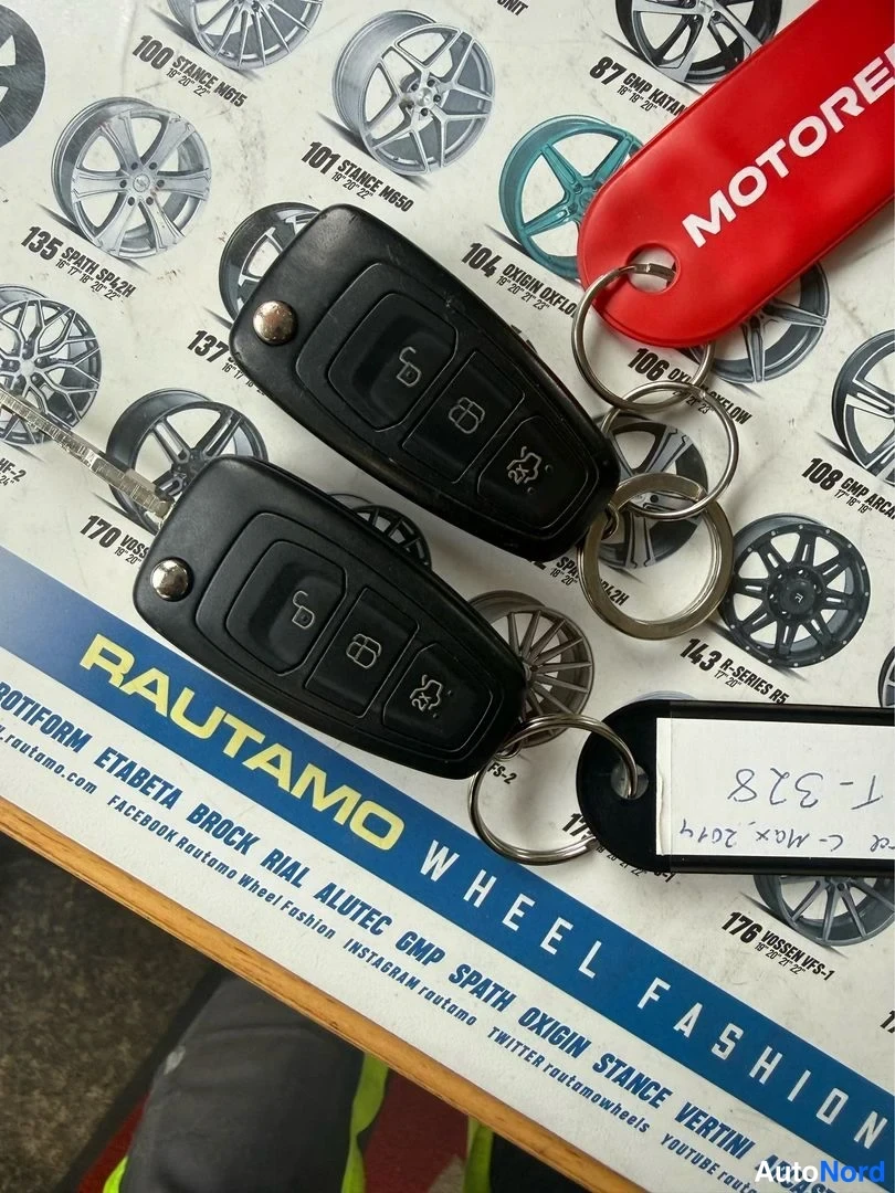 Vit Ford C-Max 2014, detalj, bild 14