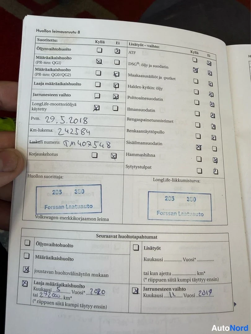 Valkoinen Volkswagen Scirocco 2010, asiakirja, kuva 17