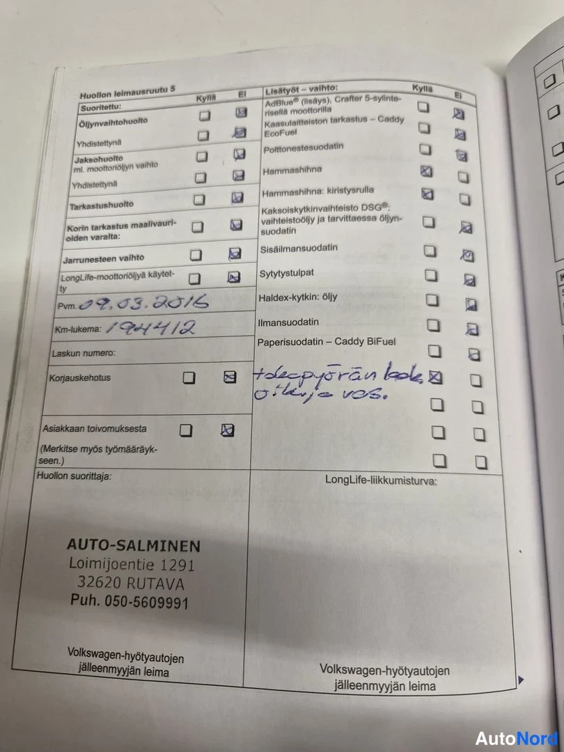 Punainen Volkswagen Transporter 2012, asiakirja, kuva 15