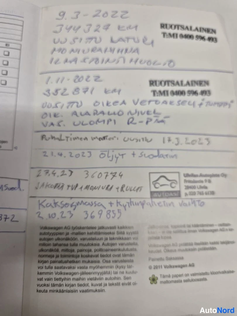 Punainen Volkswagen Transporter 2012, asiakirja, kuva 17