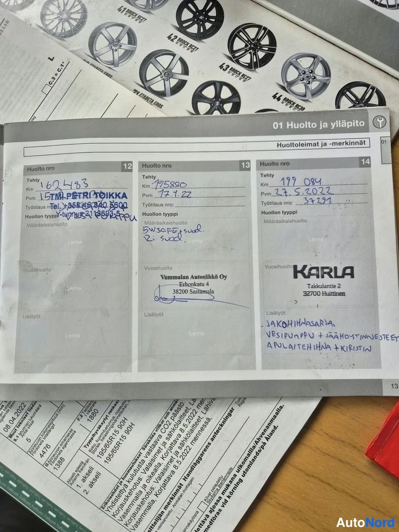 Vihreä Volvo S40 2009, asiakirja, kuva 17