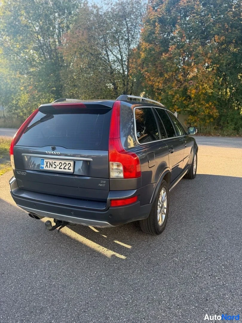 Harmaa Volvo XC90 2008, takaviisto, kuva 6