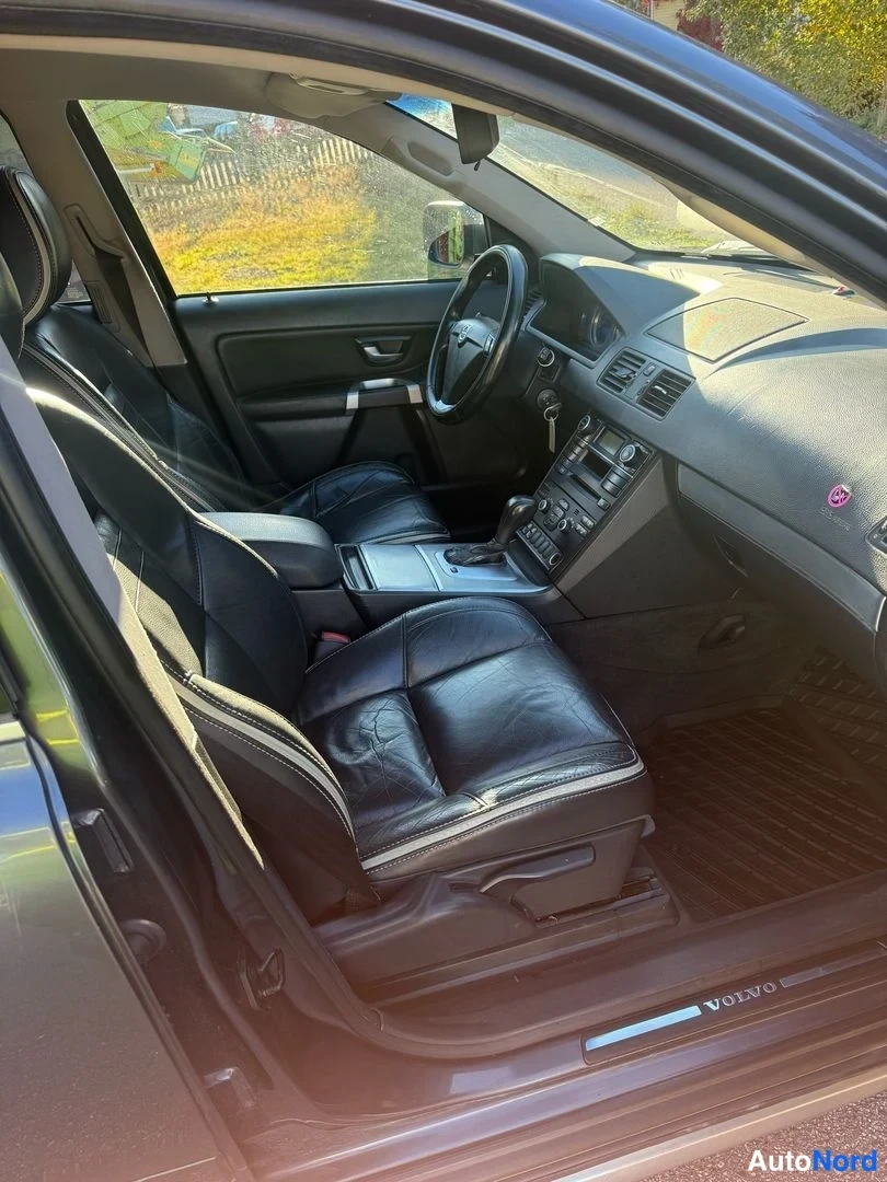 Harmaa Volvo XC90 2008, etuistuimet, kuva 8