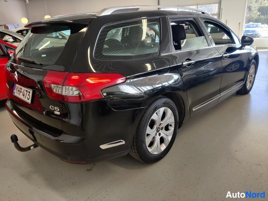 Musta Citroen C5 2011, takaviisto, kuva 3