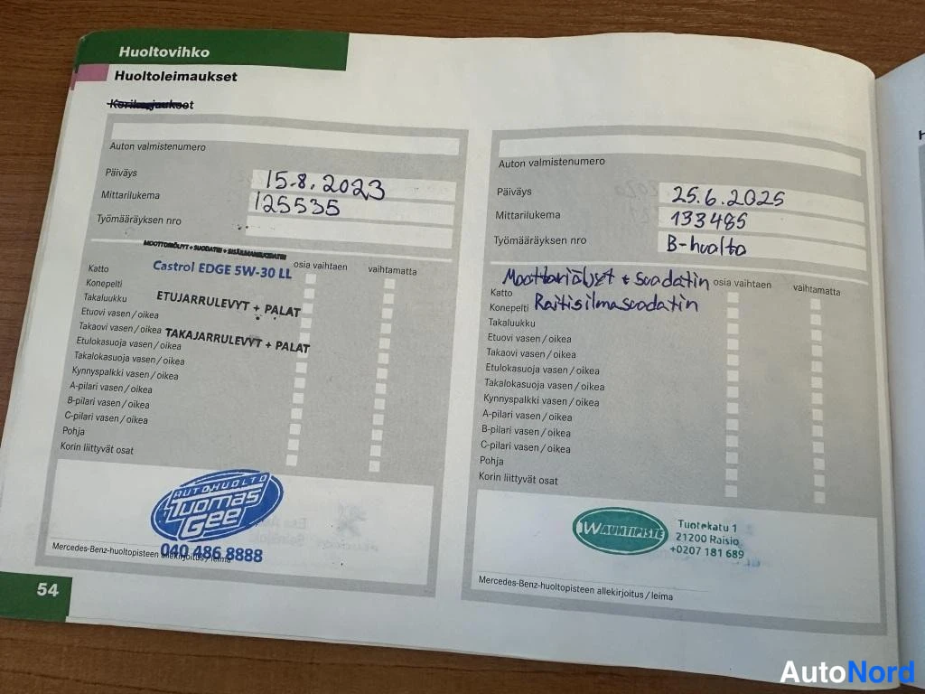 Musta Mercedes-Benz A 2005, asiakirja, kuva 9