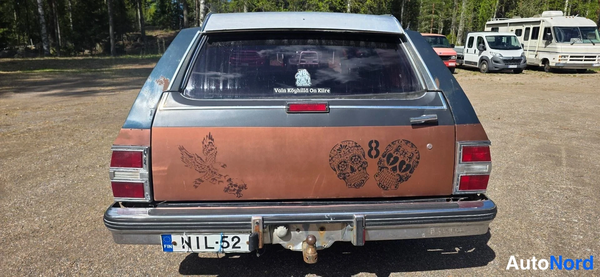 Kupari Buick Electra 1985, takaa, kuva 10