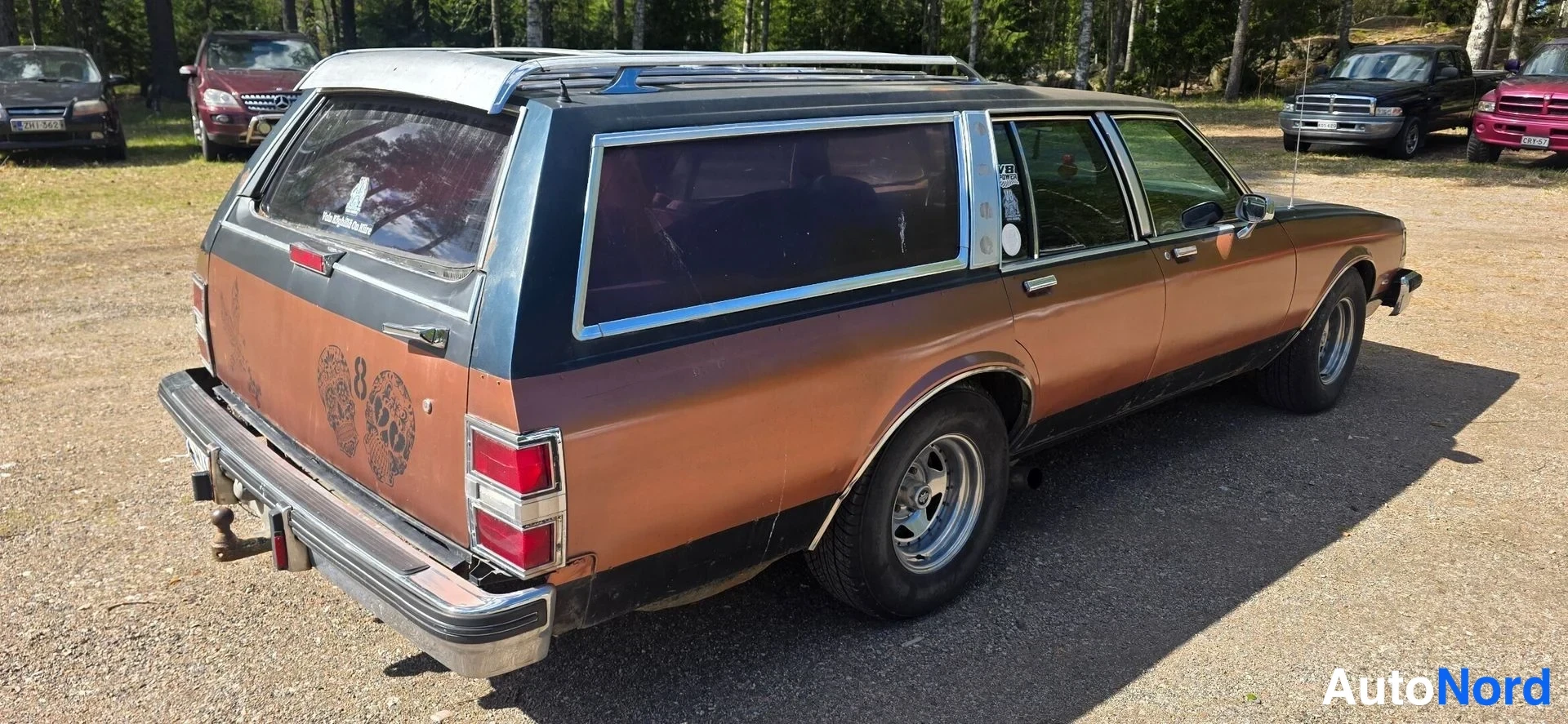 Kupari Buick Electra 1985, takaviisto, kuva 8