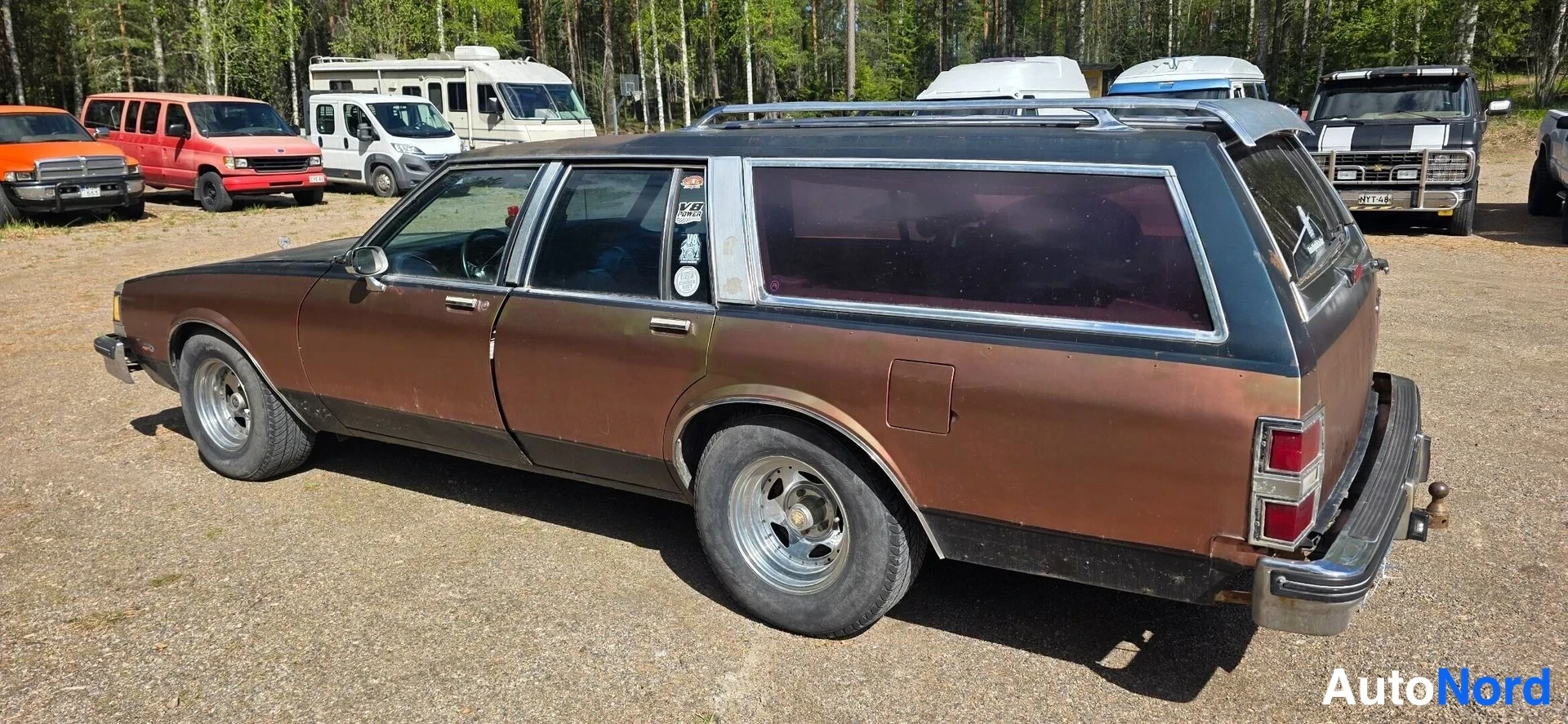 Kupari Buick Electra 1985, takaviisto, kuva 9