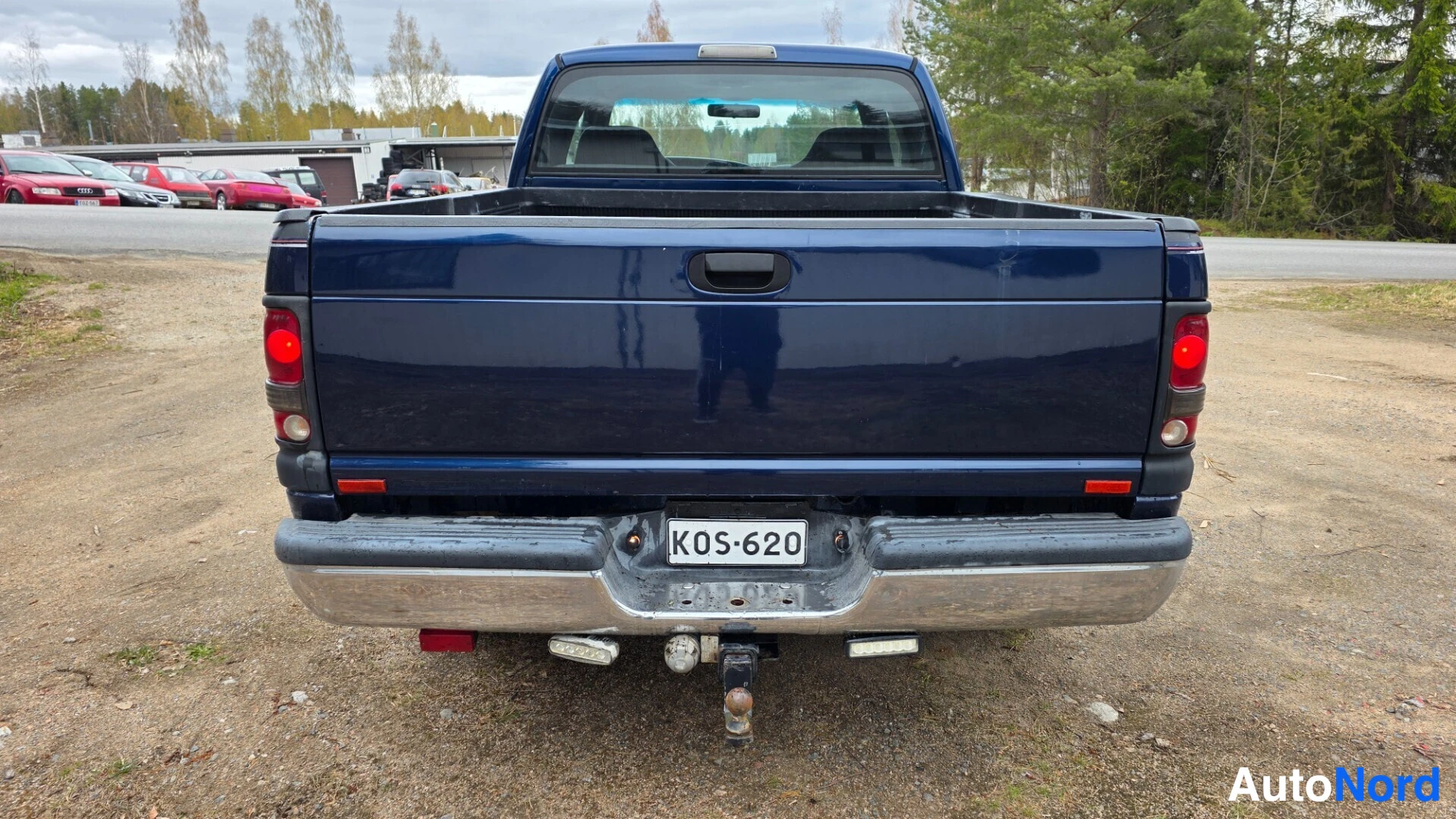 Sininen Dodge Ram 1500 2001, takaa, kuva 8