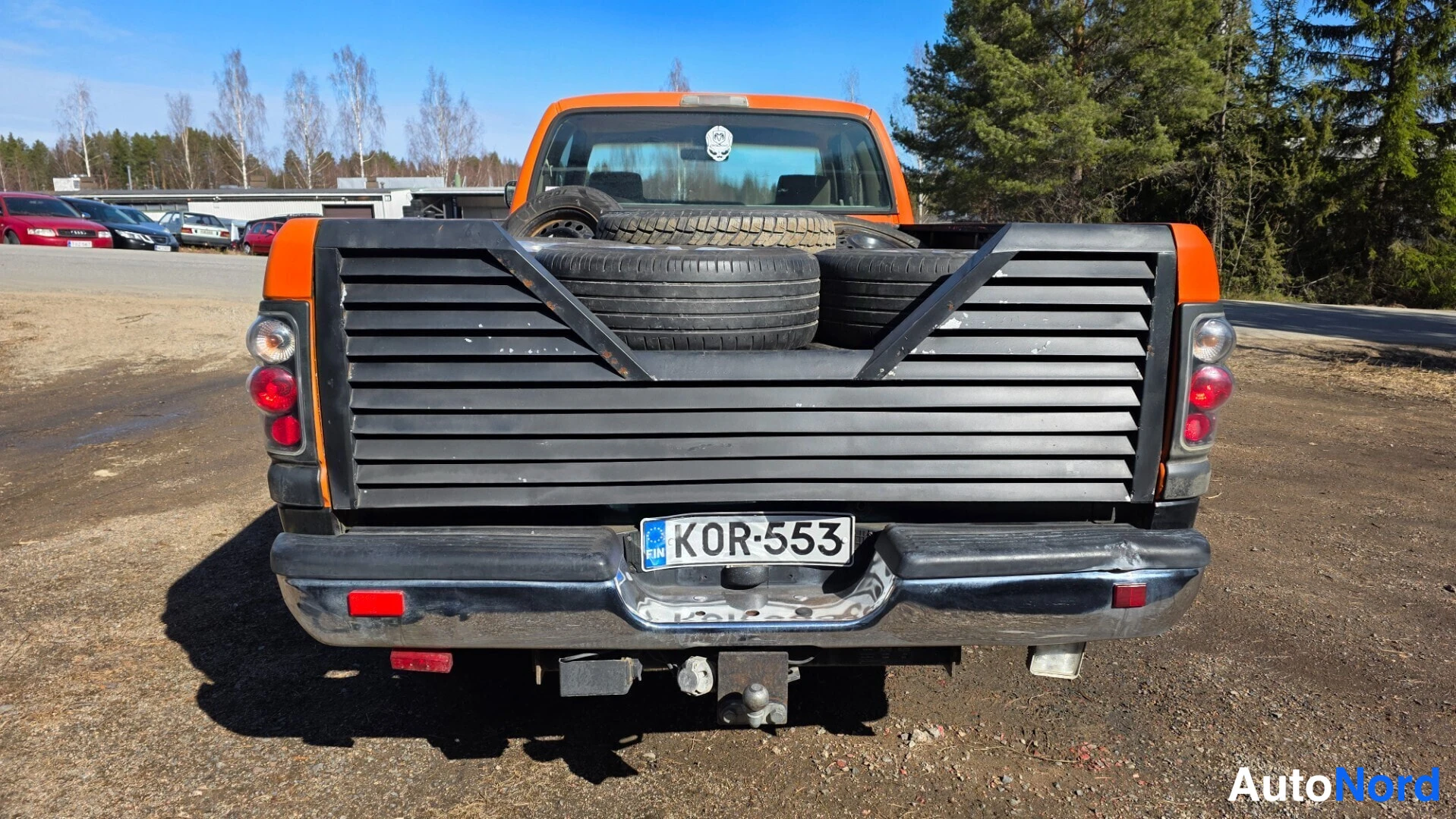 Oranssi Dodge Ram 2500 1996, takaa, kuva 11