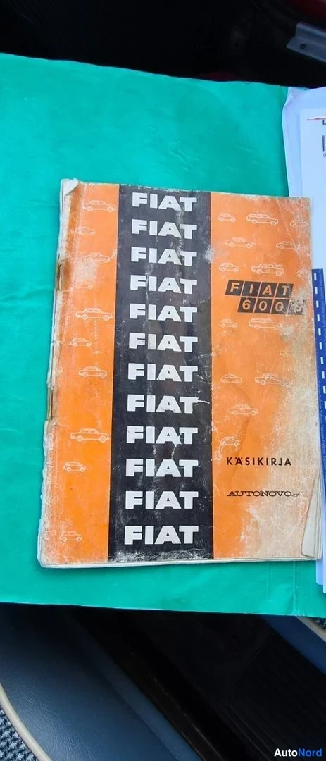 Punainen Fiat 600 1971, asiakirja, kuva 23