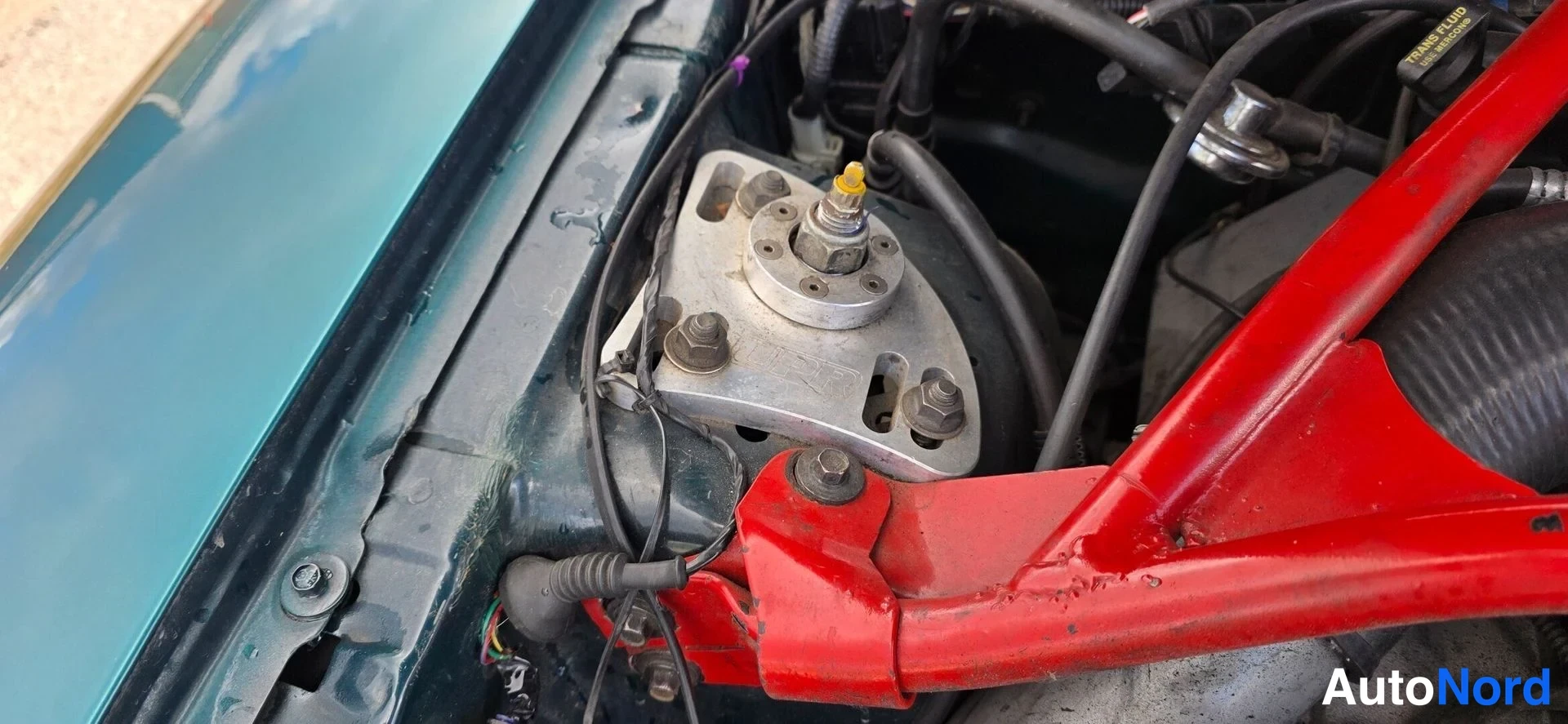 Vihreä Ford Mustang 1997, yksityiskohta, kuva 22