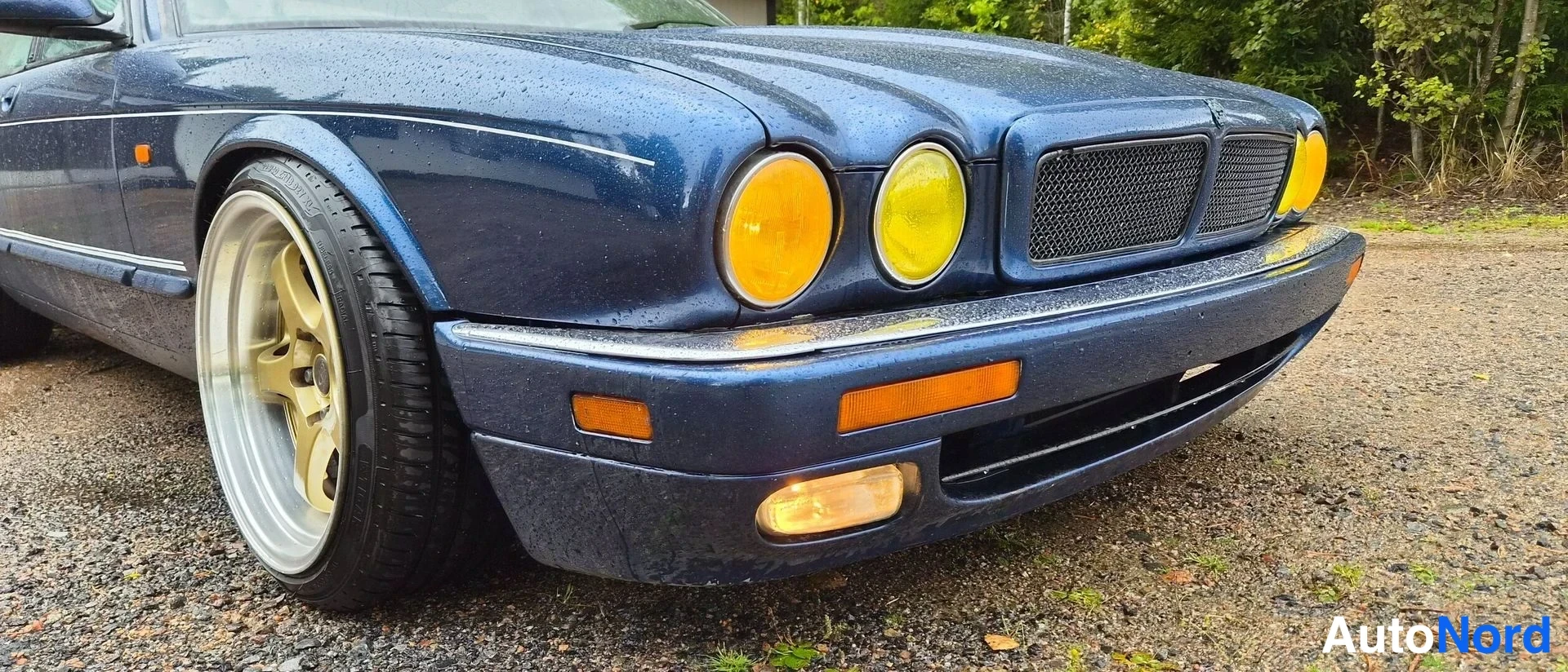 Sininen Jaguar XJR 1995, yksityiskohta, kuva 21