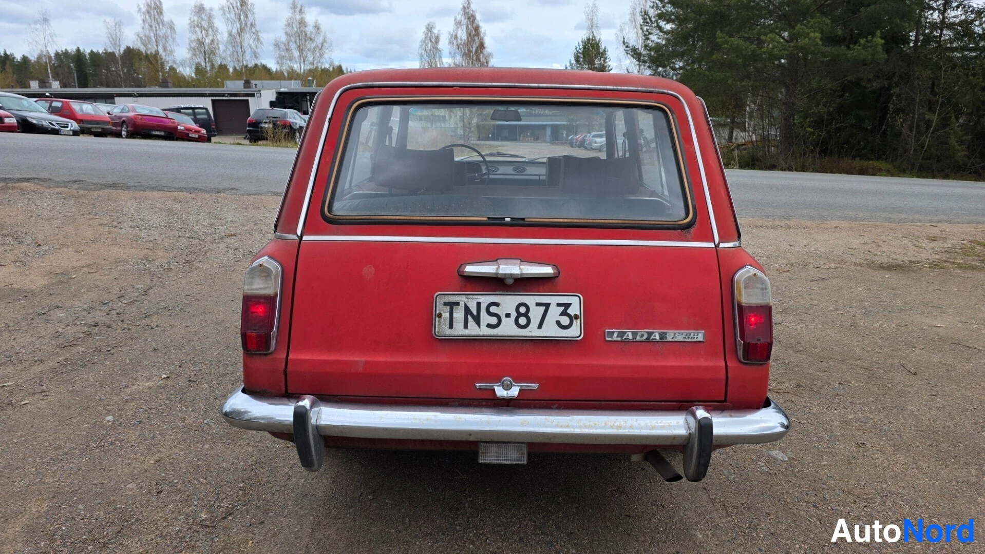 Oranssi Lada 1200 1979, takaa, kuva 10