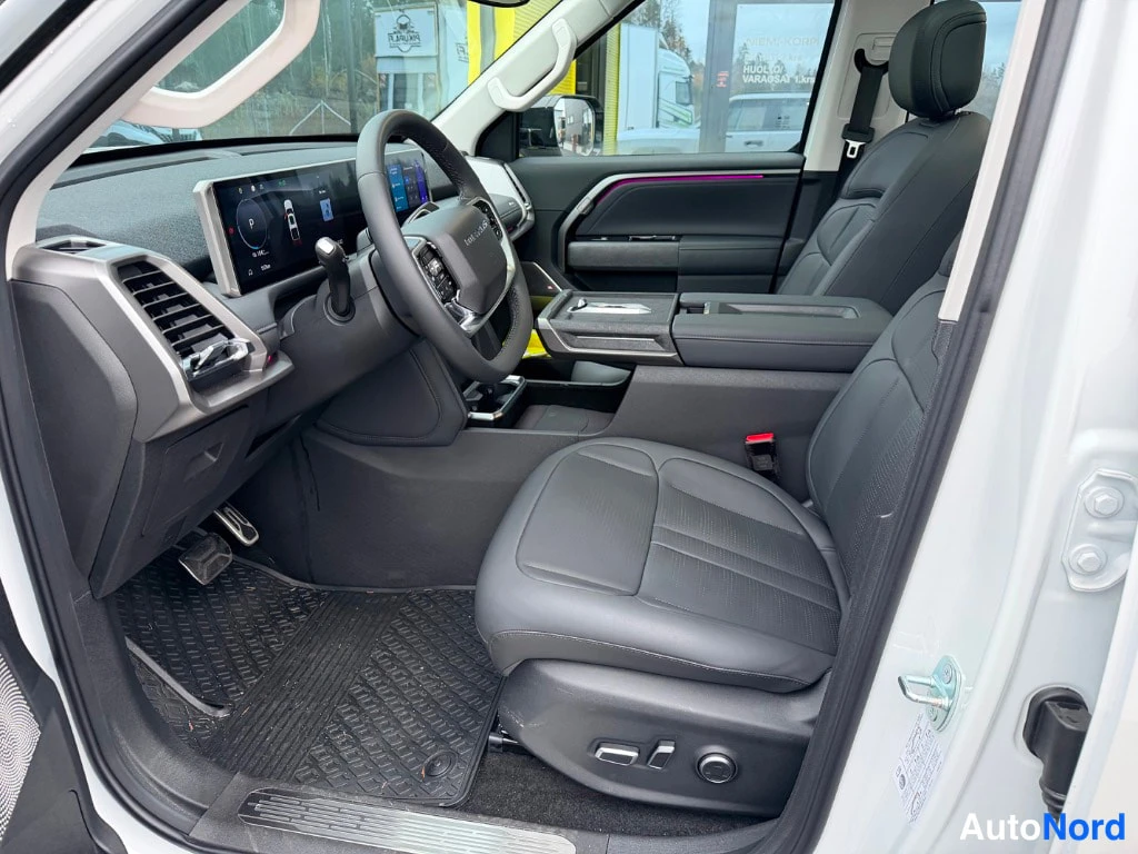 Valkoinen Maxus eTERRON 9 2026, ohjaamo, kuva 12