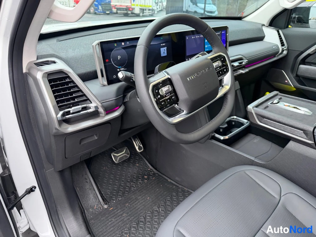 Valkoinen Maxus eTERRON 9 2026, ohjaamo, kuva 14